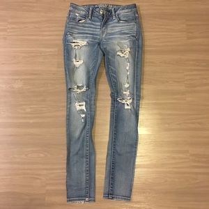 Pre Ripped Skinny Jeans