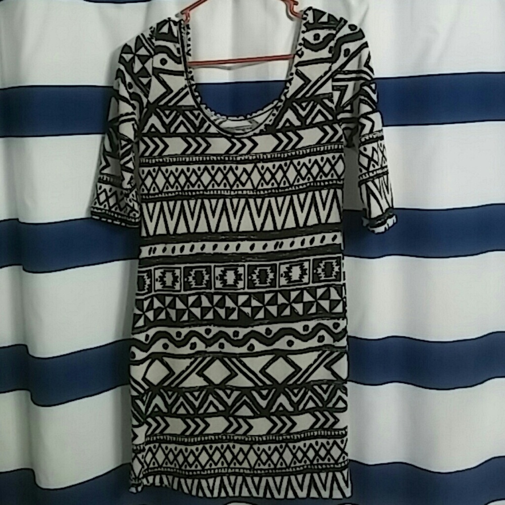 Aztec printed dress or top from love culture