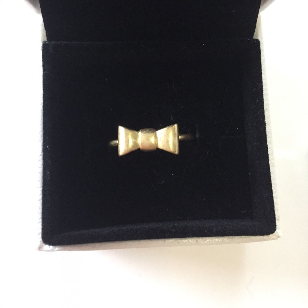 Madewell Gold Bow Ring