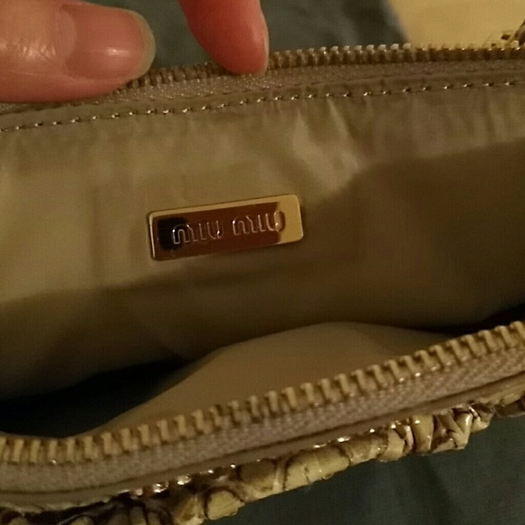 Miu Miu snakeskin mini bag - Picture 8 of 15