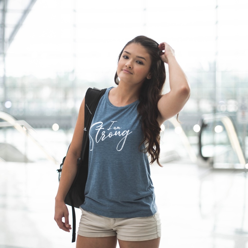 ❗️LAST CHANCE❗️“I am Strong" Muscle Tank - Picture 5 of 5