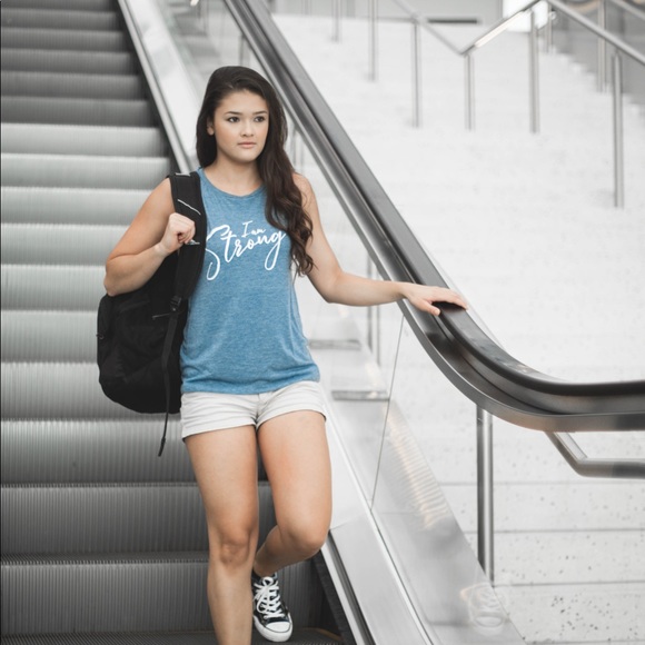 ❗️LAST CHANCE❗️“I am Strong" Muscle Tank - Picture 4 of 5