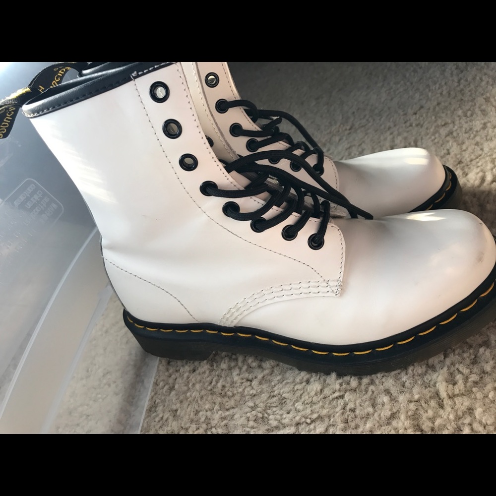 White Doc Martens