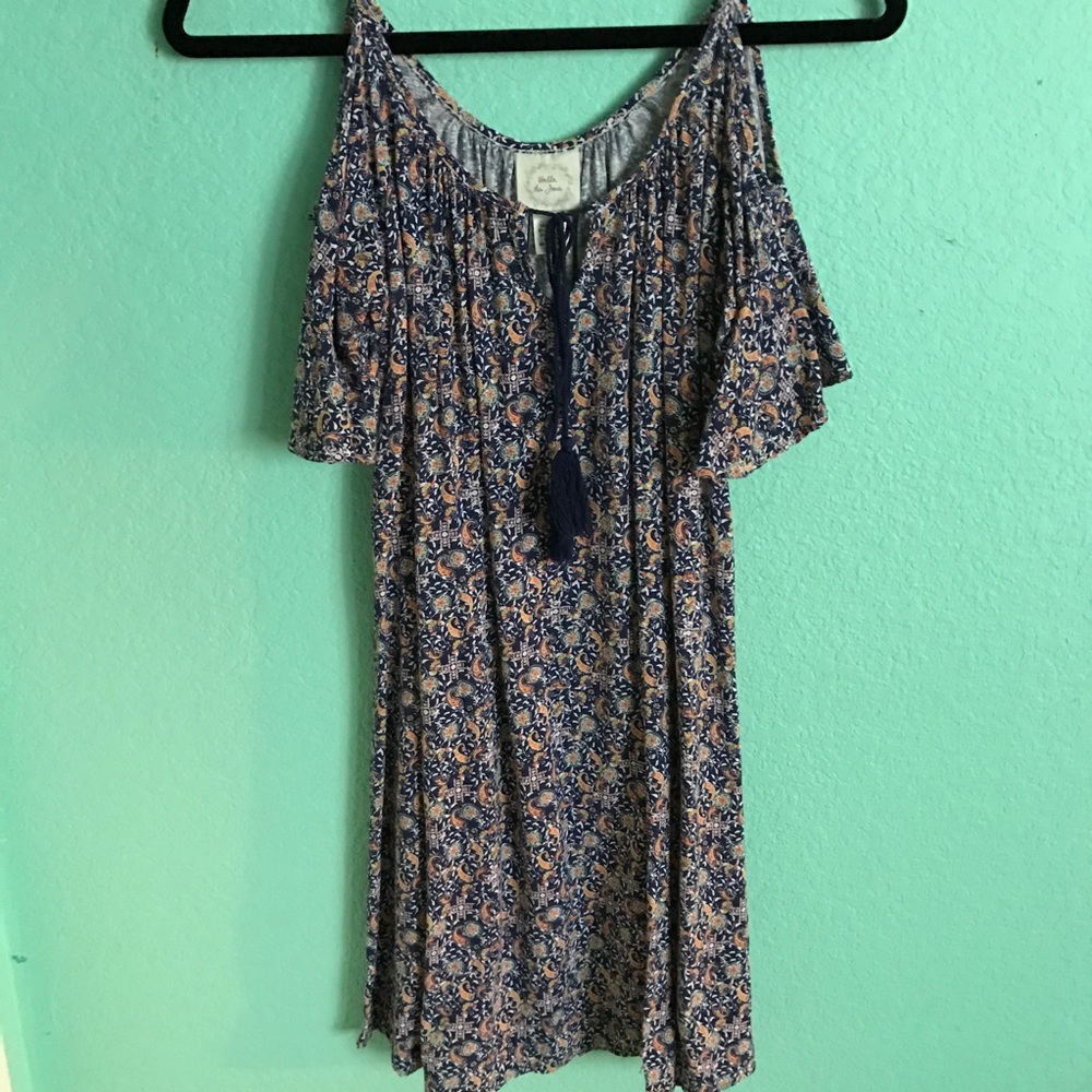 cold shoulder sun dress