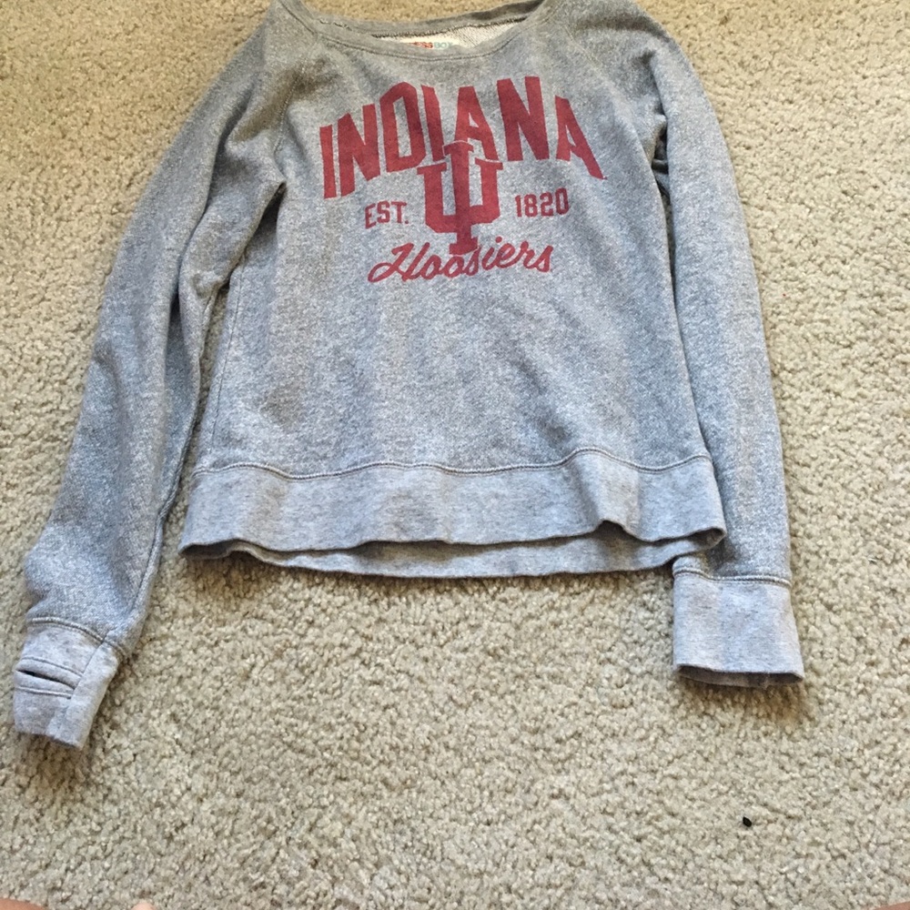 Indiana Hoosier crew neck