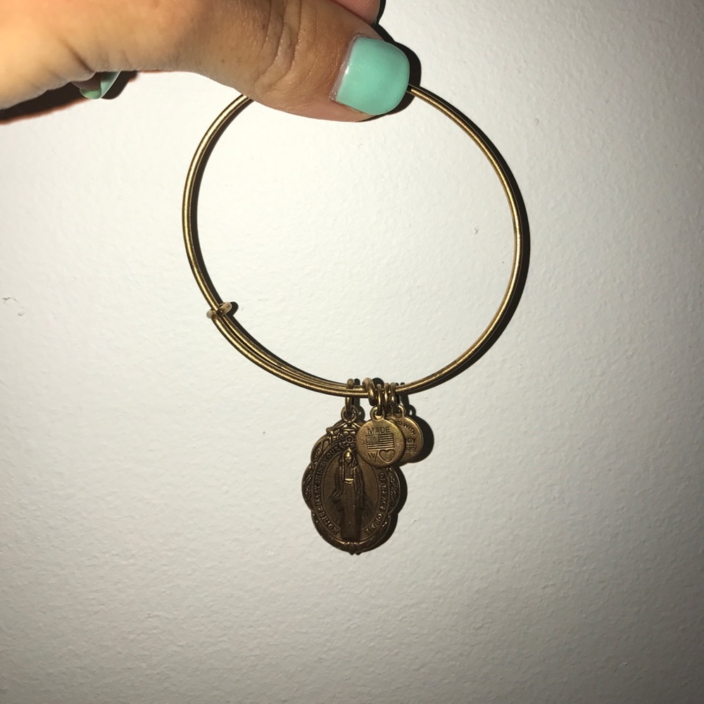 Alex and ani blessed mother bracelet