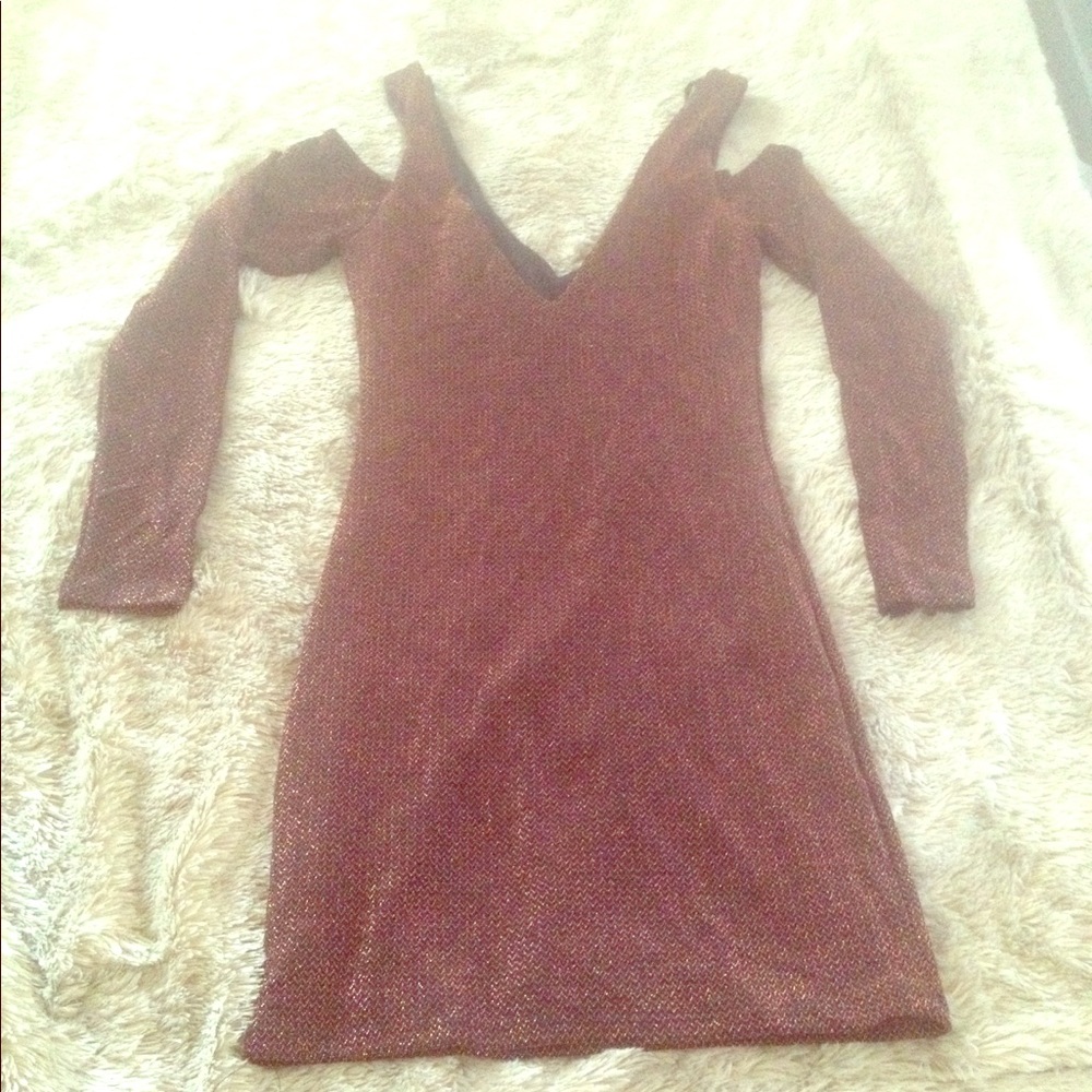 Glitter mini dress