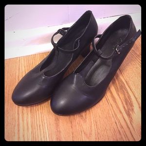 Black character/ dance shoes
