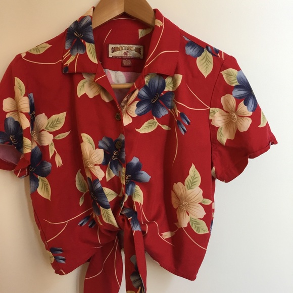 Tops | Tiefront Hawaiian Shirt | Poshmark