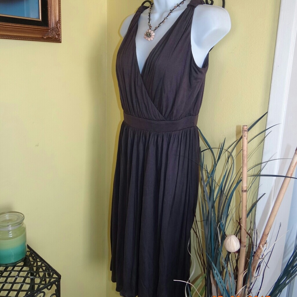 Ann Taylor Loft Gray Dress