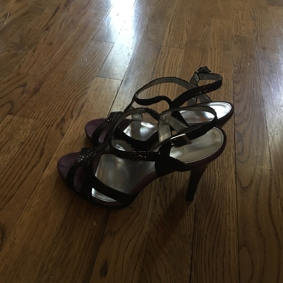 Calvin Klein Plum Sandals - Picture 2 of 4