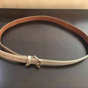 Metallic belt