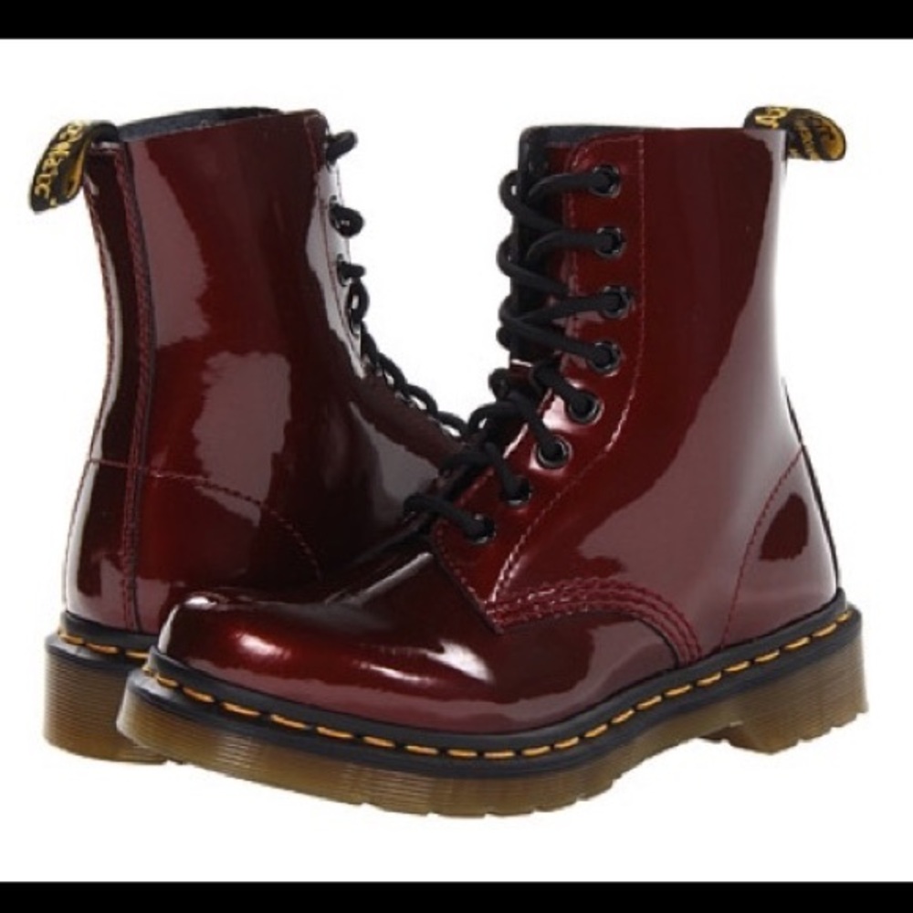 Cherry Red Dr. Airway Martens
