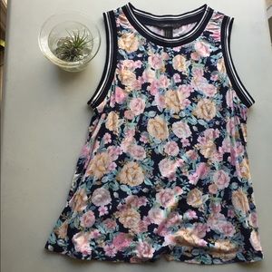 floral tank top