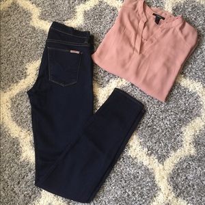 Hudson skinny jeans