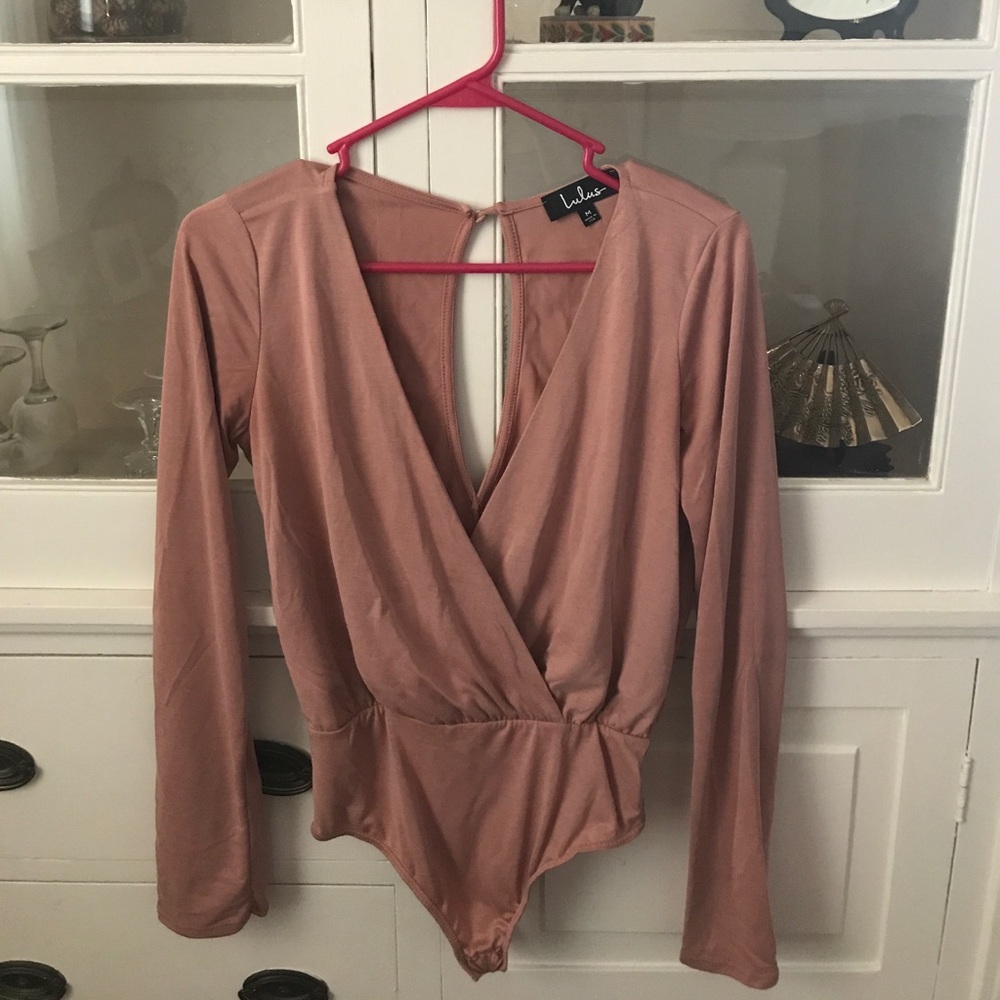 Pink/Blush one piece top