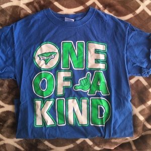 Stingray Allstars Blue TShirt cheer