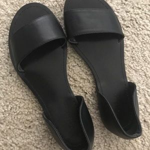 Black sandals