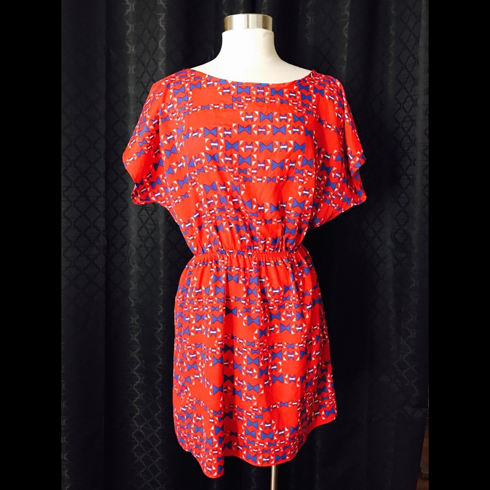 Red Bow Dress, Size L