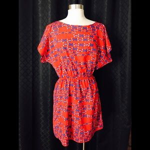 Red Bow Dress, Size L