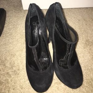 Jessica Simpson Peek a boo Heels