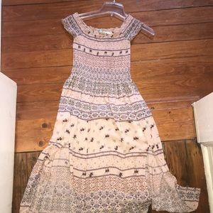 URBAN OUTFITTERS OFF THE SHOULDER DRESS