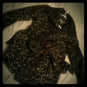 Rue 21 Leapord Print Coat
