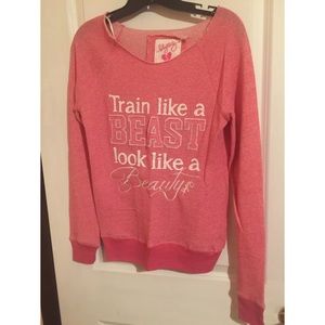 Train like a beast look like a beauty sweater