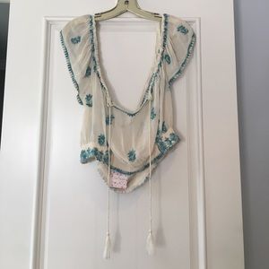 Free People blouse! New with tags