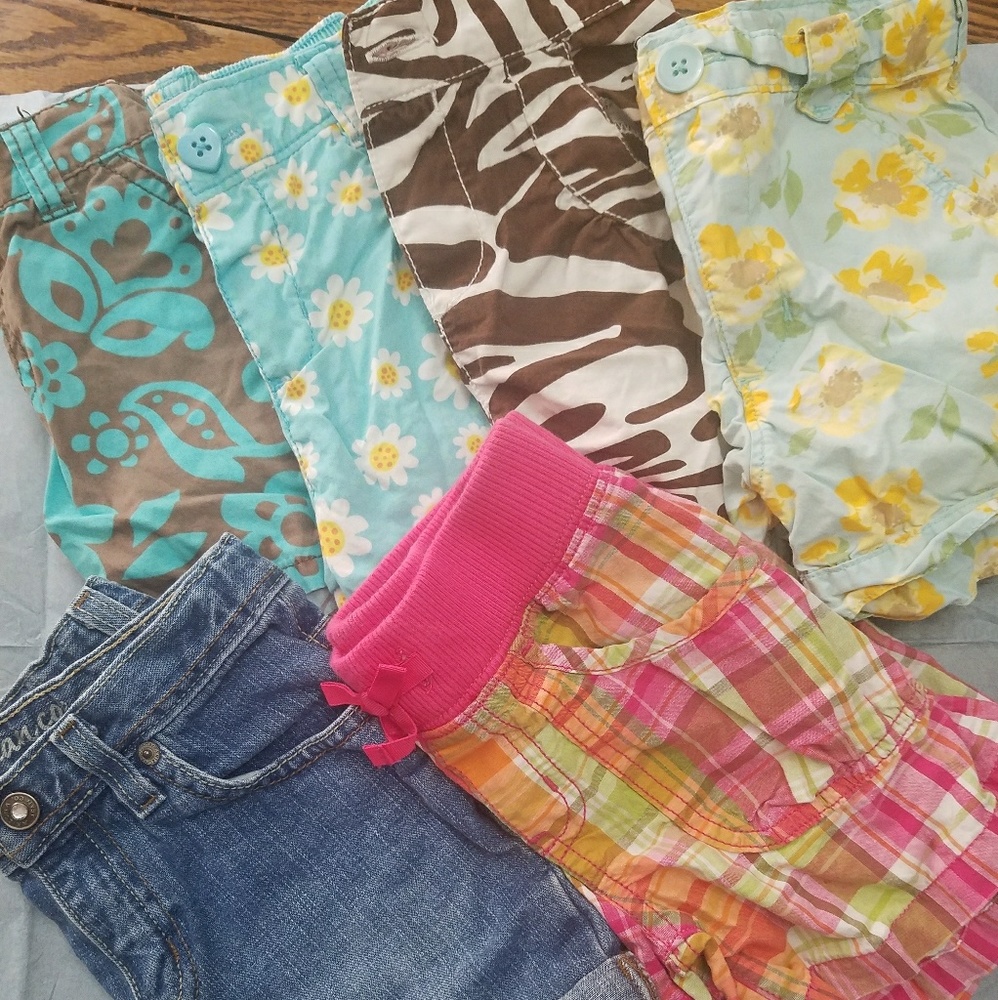 Girls shorts bundle