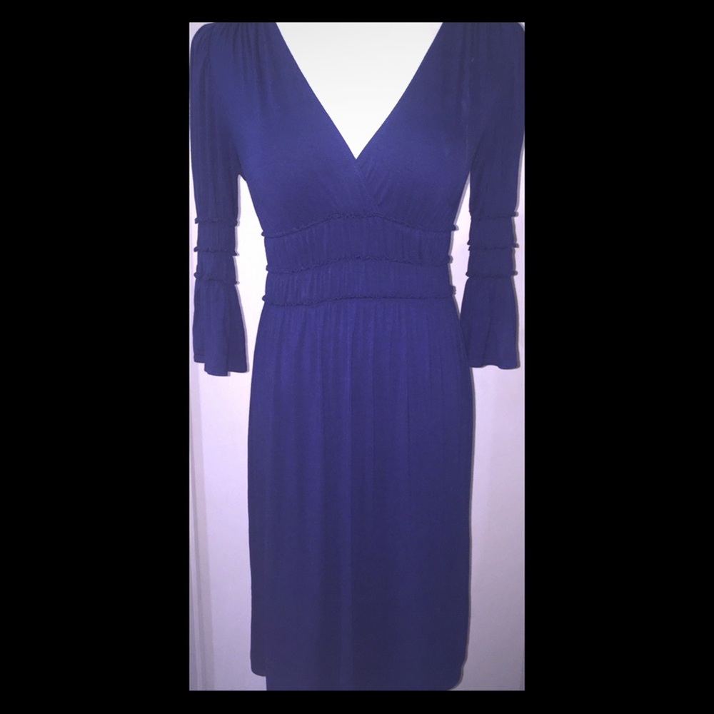 Max Studio Boho Princess V-Neck Dress - Size XS