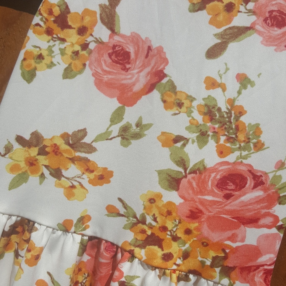 *Ruby Rox Floral Tank Dress Large* - Picture 7 of 8