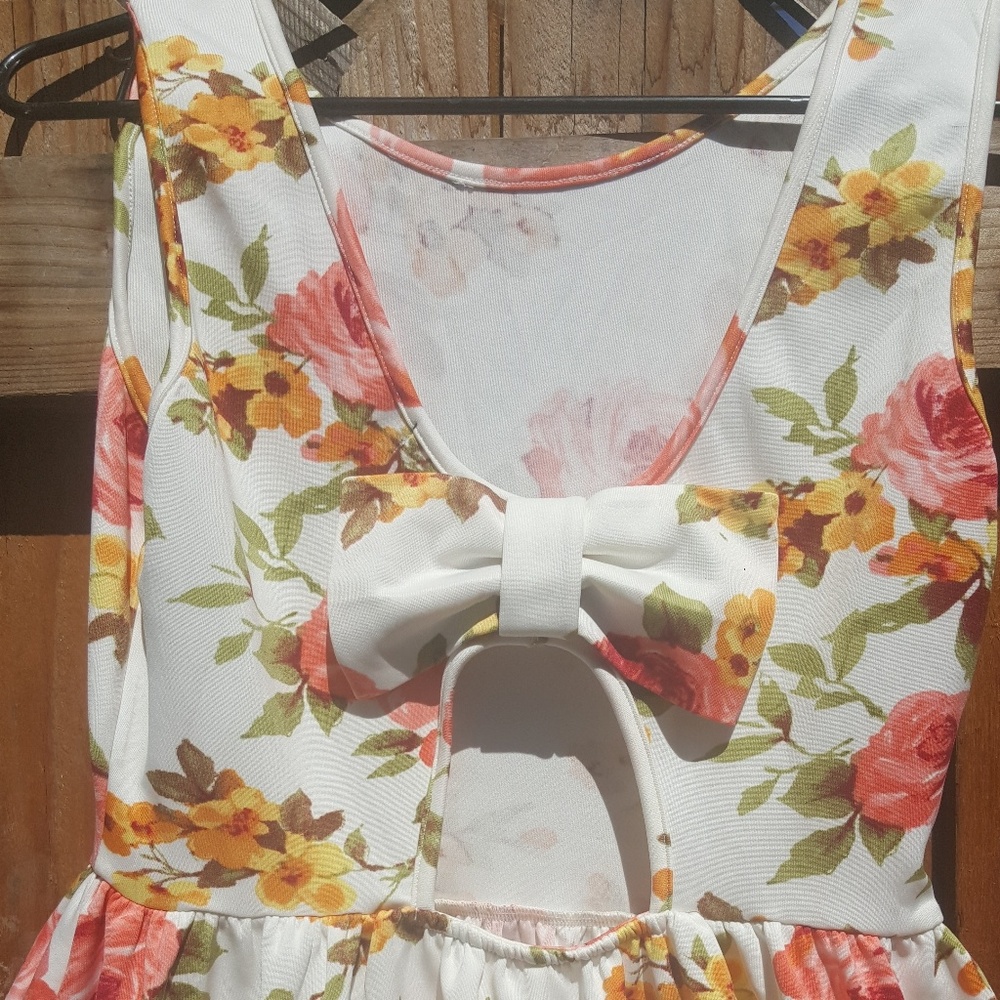 *Ruby Rox Floral Tank Dress Large* - Picture 8 of 8