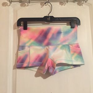 Mermaid Yoga Pocket Shorts