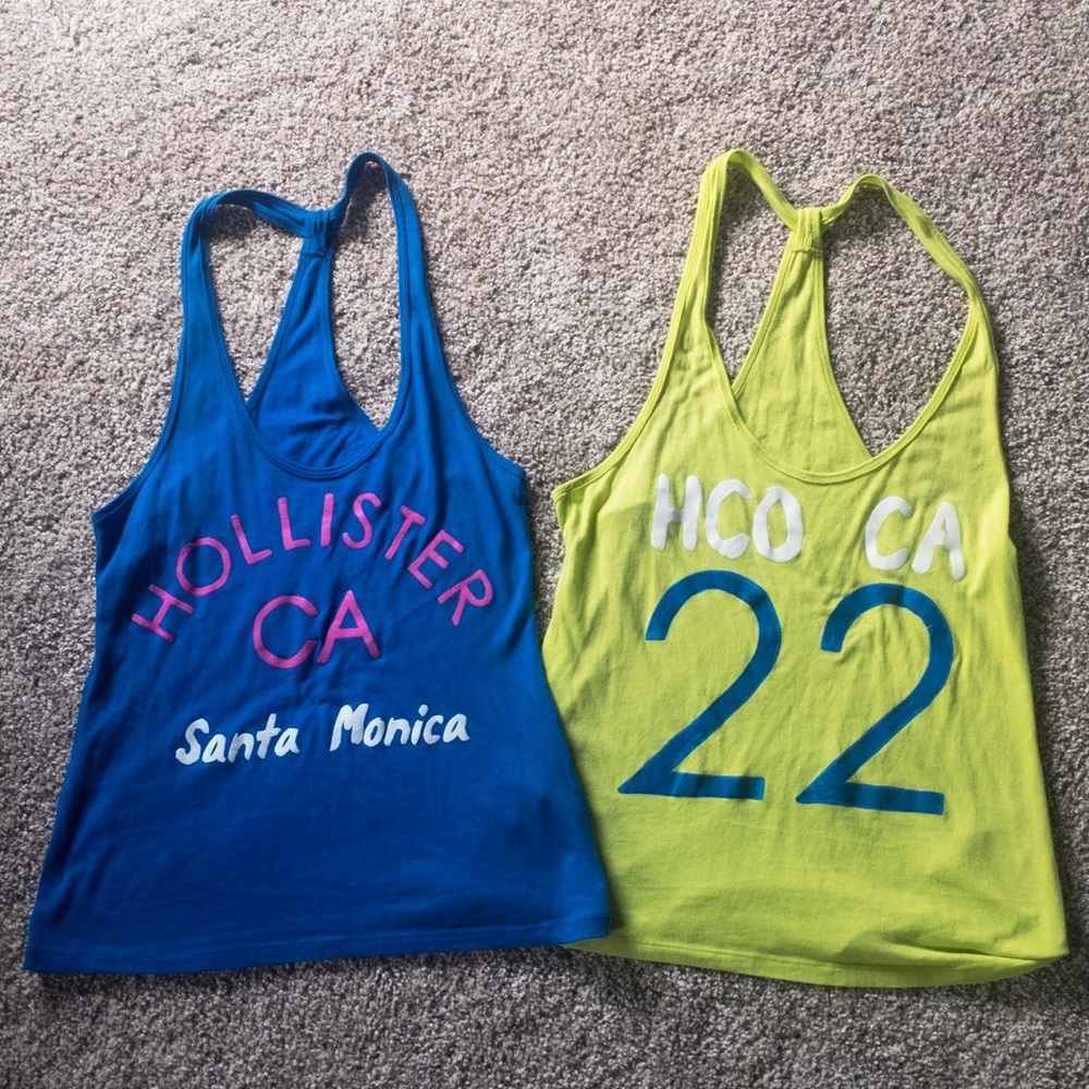 Two Hollister SoCal Tank Tops