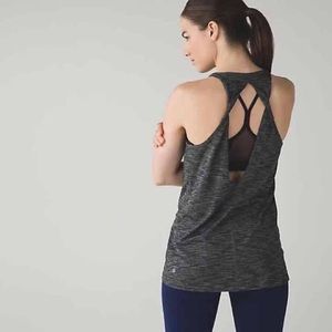 Lululemon Trapeze Twist Tank EUC
