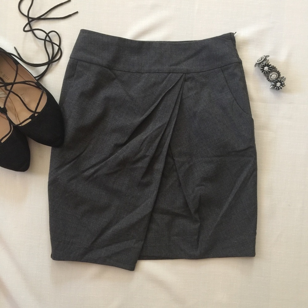 Dark gray h&m skirt