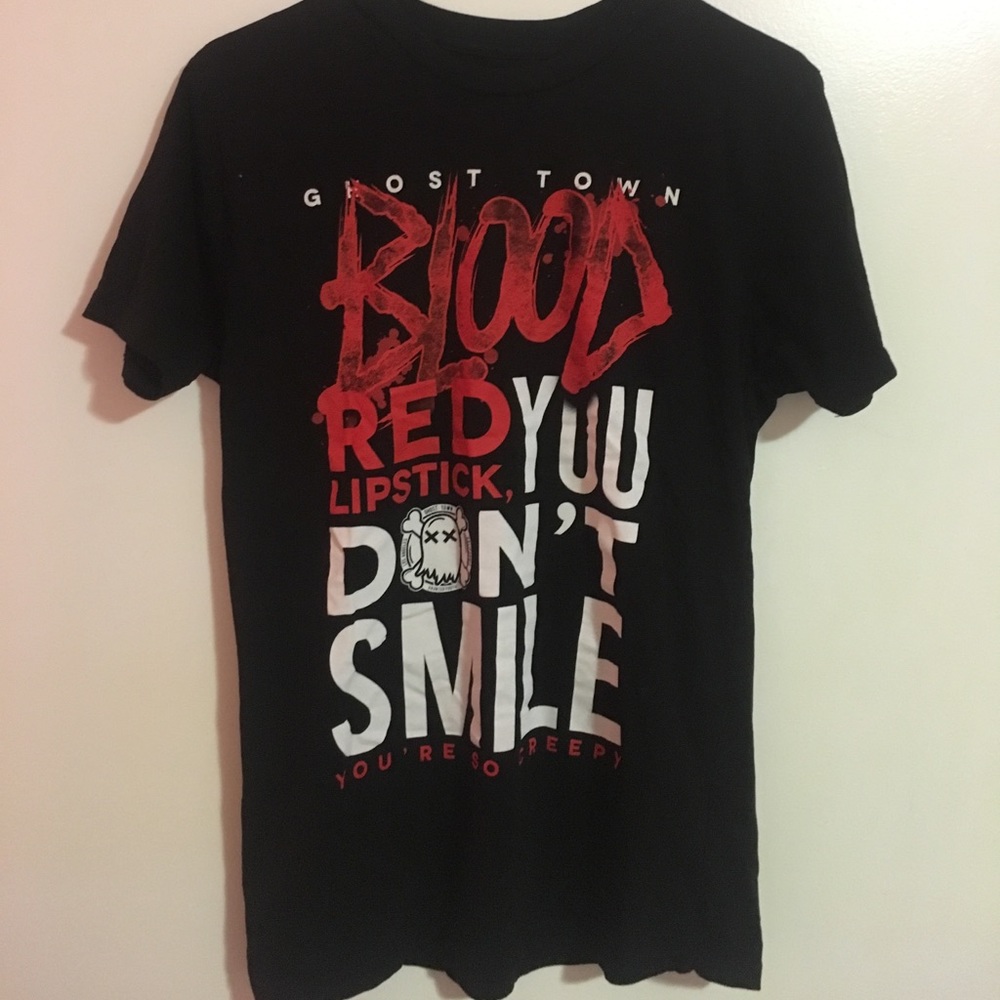 nwot ghost town band tee