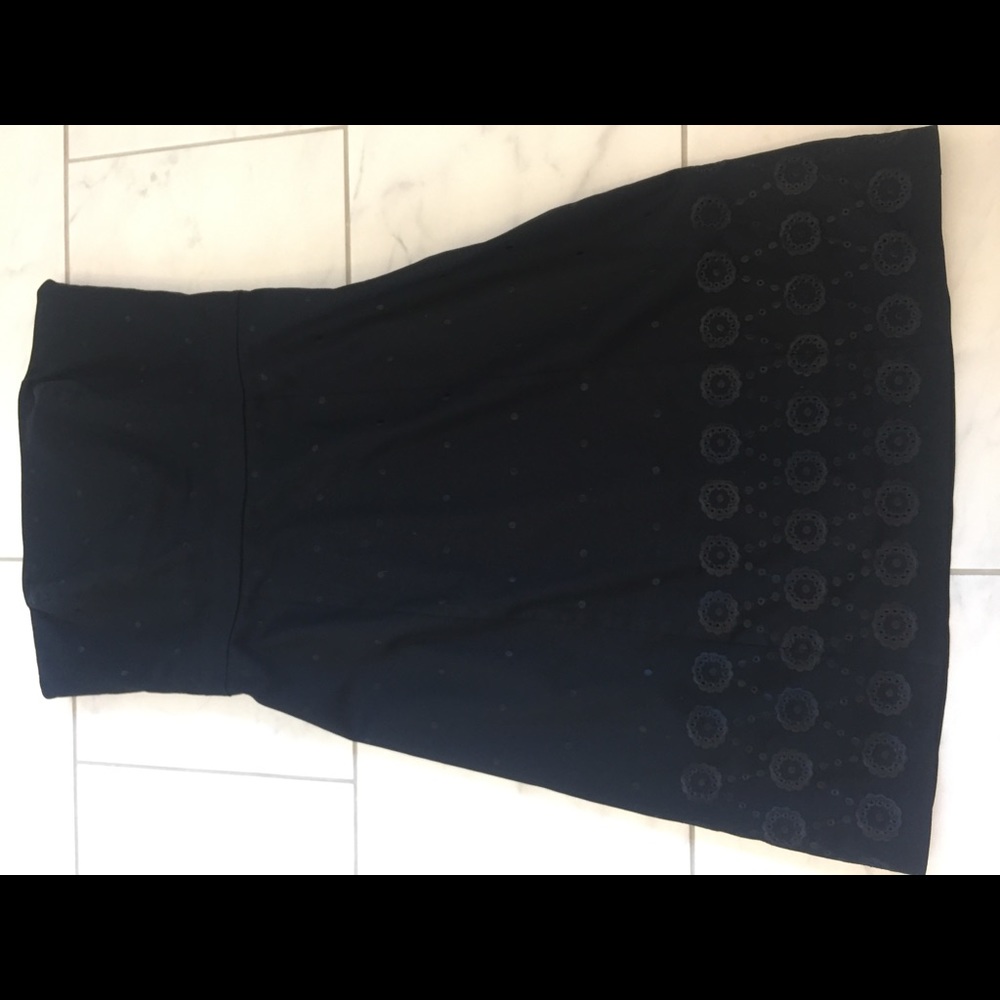 Black strapless dress size 8