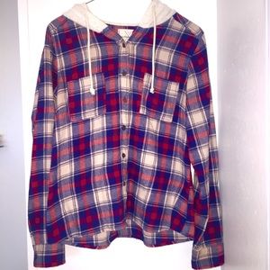 Flannel Hoodie