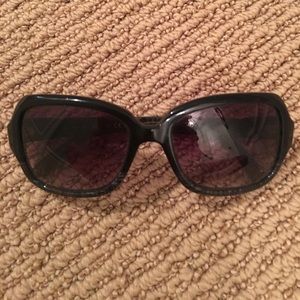 Chanel black sunglasses