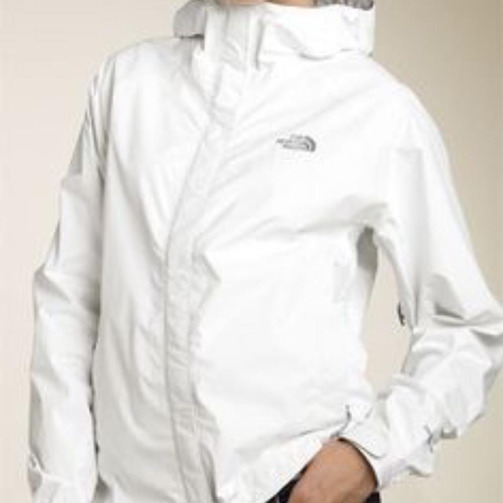NWOT White North Face Jacket size Large