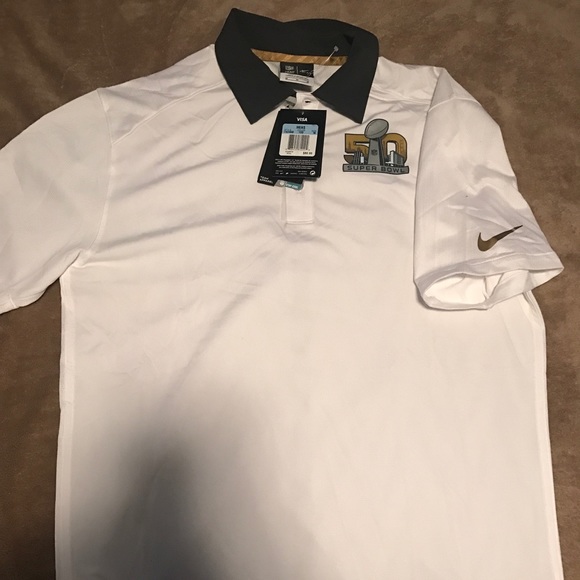 Nike NFL Superbowl 50 Dri Fit Polo Shirt - Picture 2 of 8