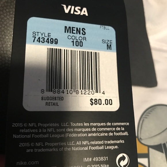 Nike NFL Superbowl 50 Dri Fit Polo Shirt - Picture 5 of 8