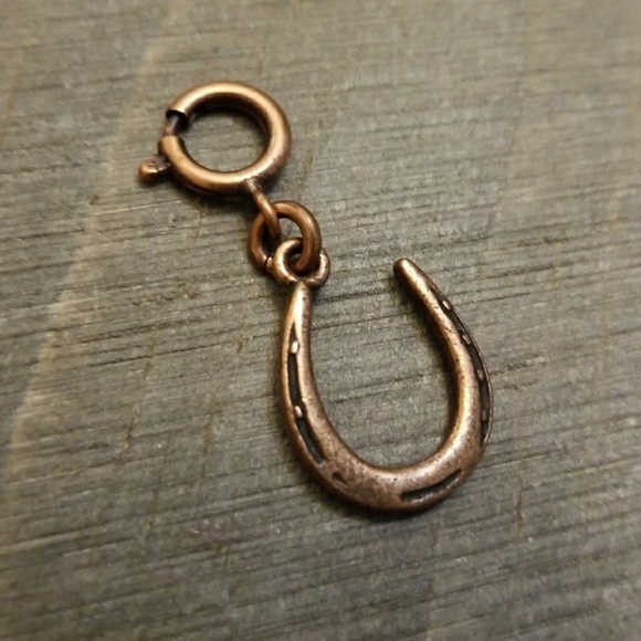 JBloom ROSE GOLD Horseshoe Charm - Picture 2 of 3