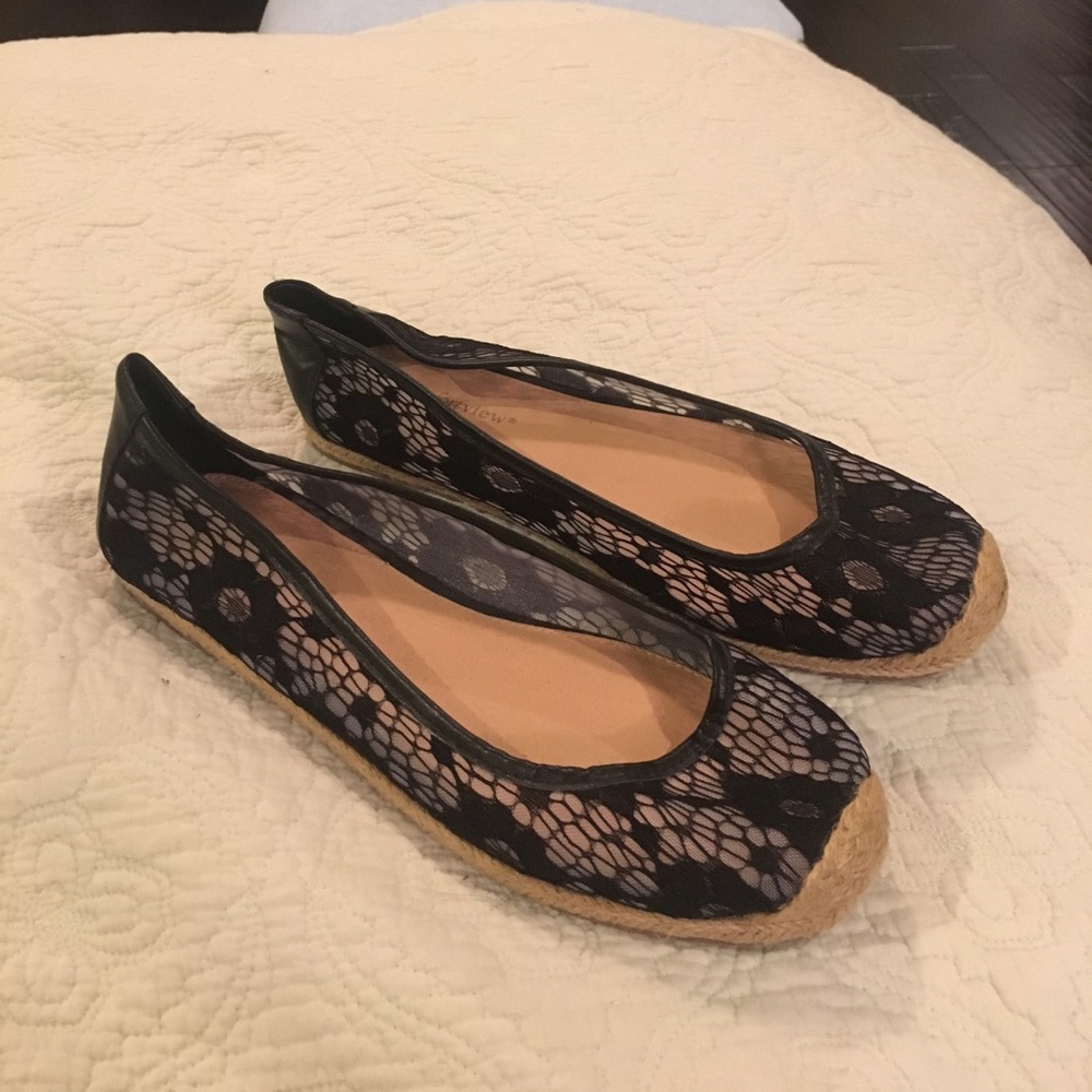 Comfortview lace espadrille