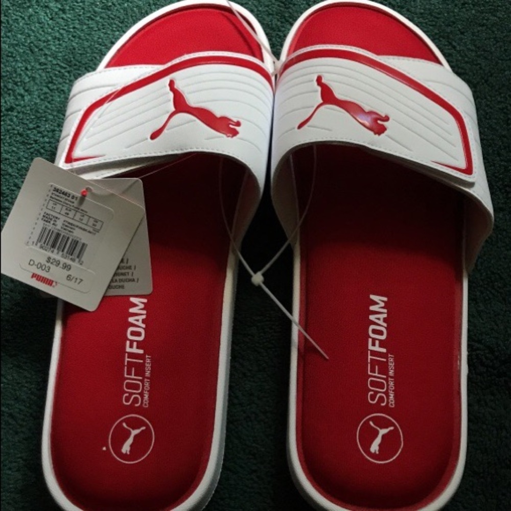 Brand New Men's Puma SoftFoam Slides
