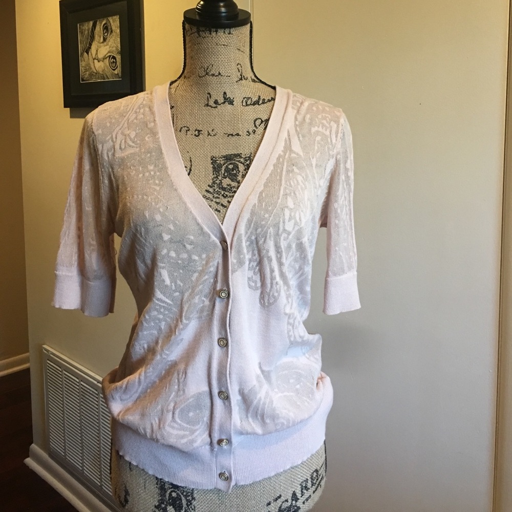 New York & Company pink sweater