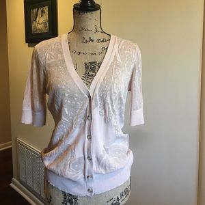 New York & Company pink sweater