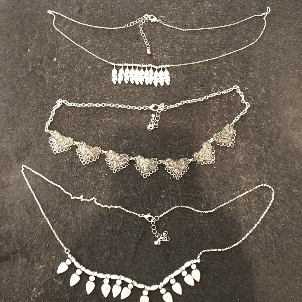 💝Free with $30 purchase Forever21 boho 3 necklace - Picture 1 of 5